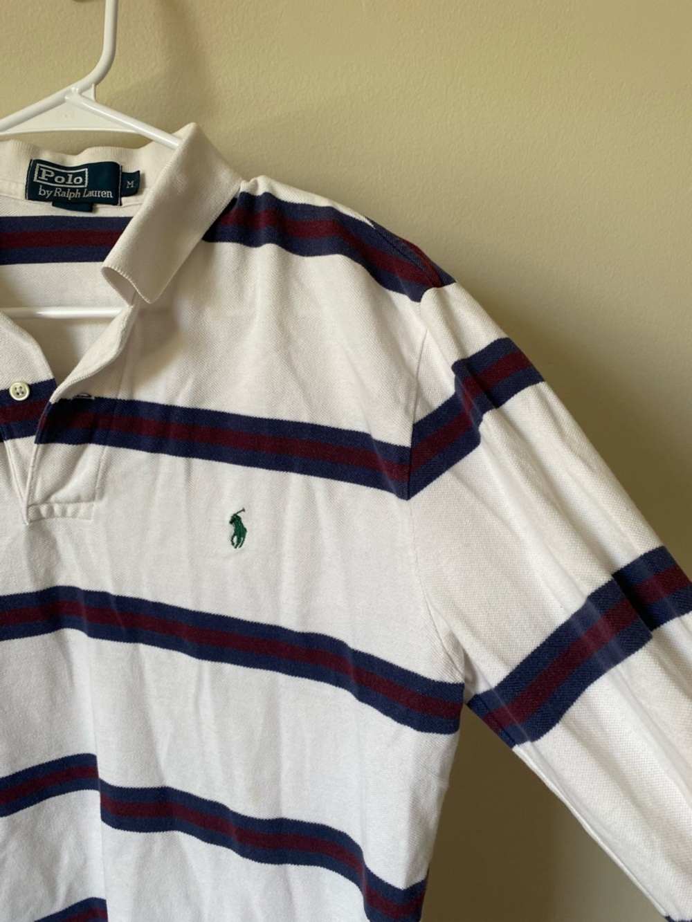 Polo by Ralph Lauren Rugby Stripe Collared Shirt - Picture 4 of 5